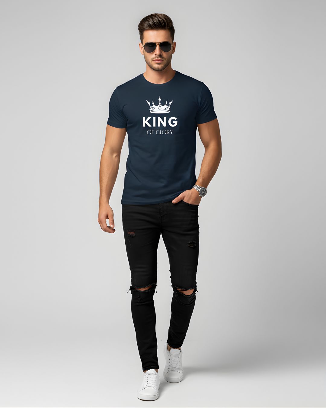 King of Glory Men T-Shirt | Colorful Wear
