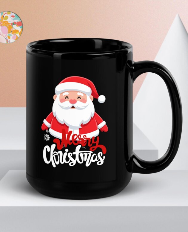 Merry Christmas Santa Mug 15 oz) | Colorful Wear