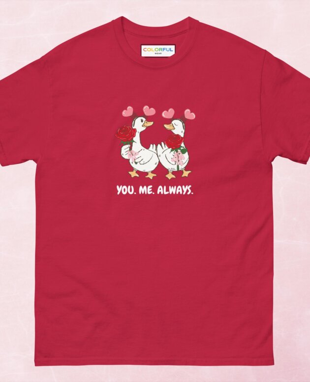 You & Me Always Unisex T-Shirt | Colorful Wear