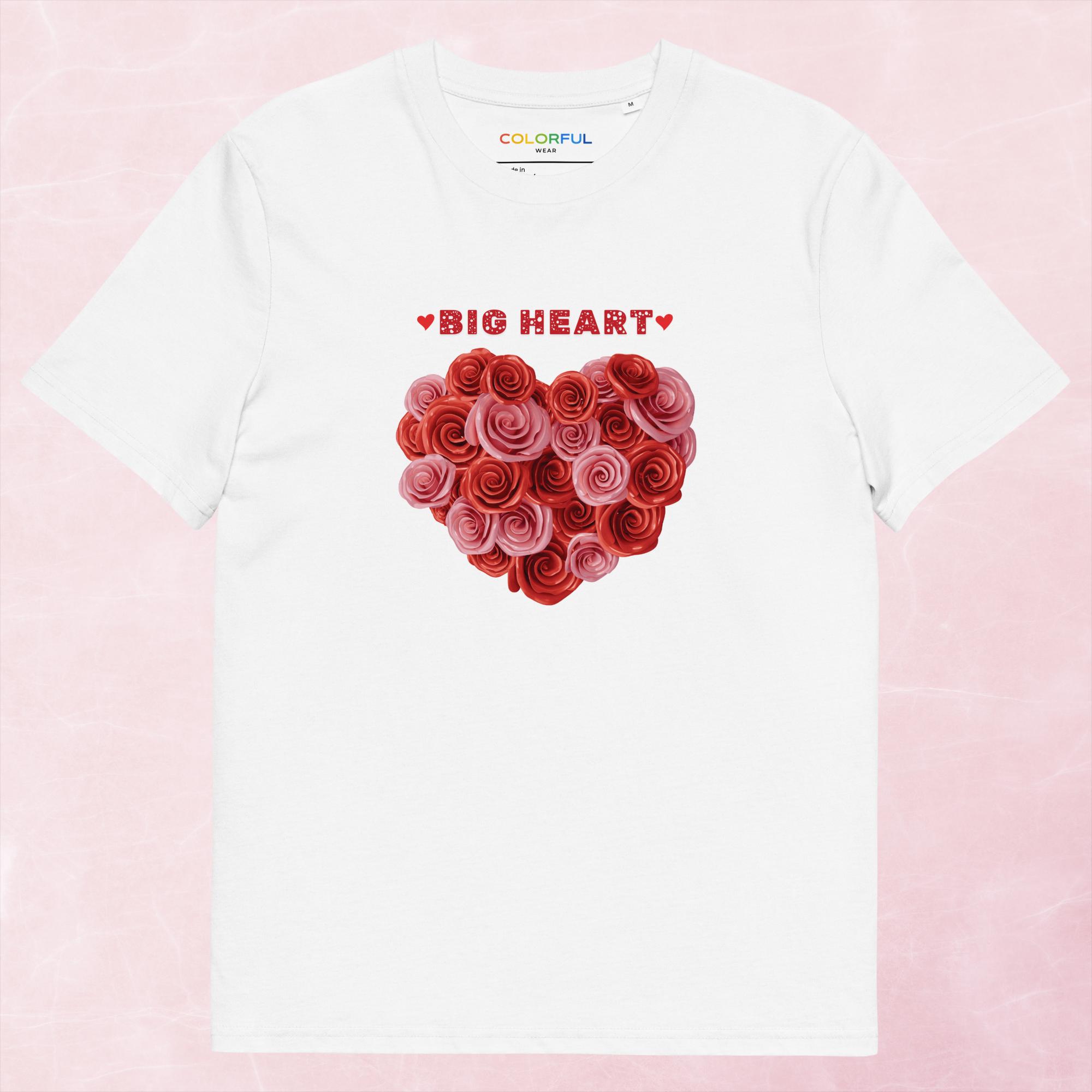 Big Heart T-Shirt for Women | Colorful Wear