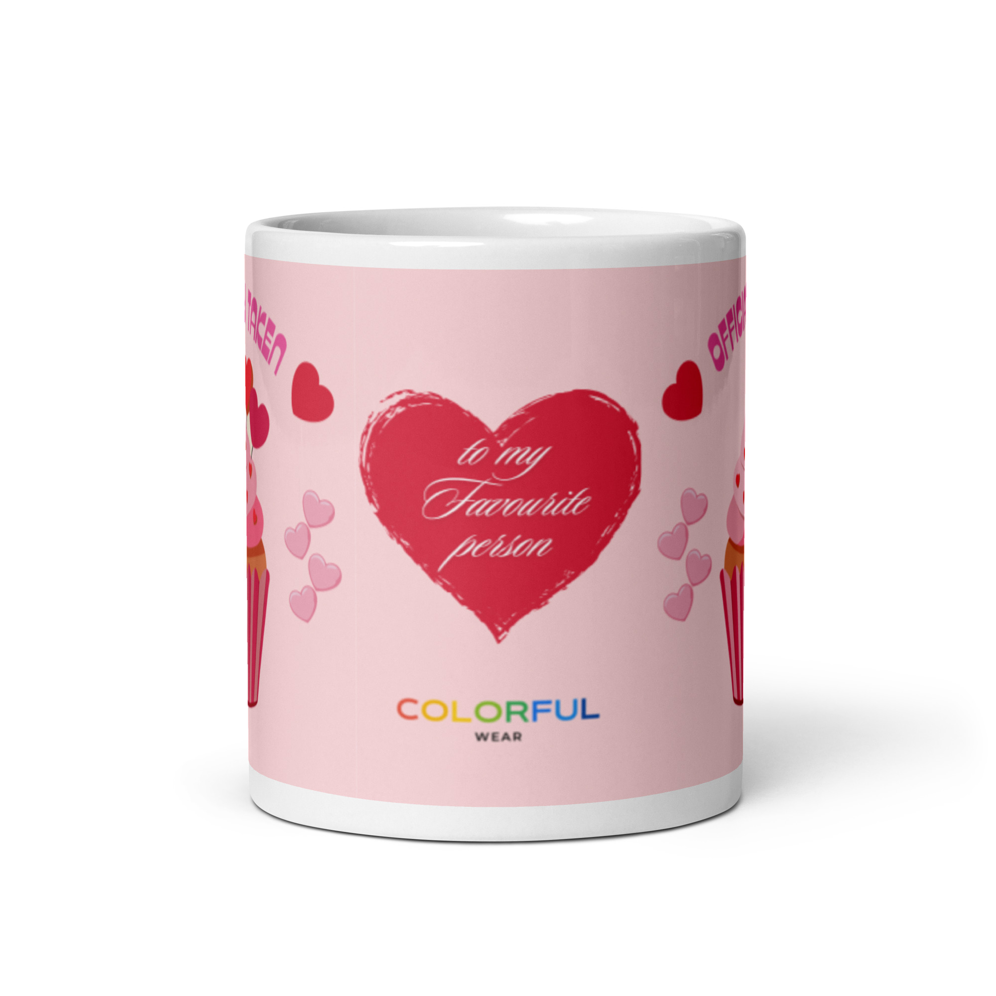 Officially Taken Ceramic Mug (11 oz) | Colorful Wear