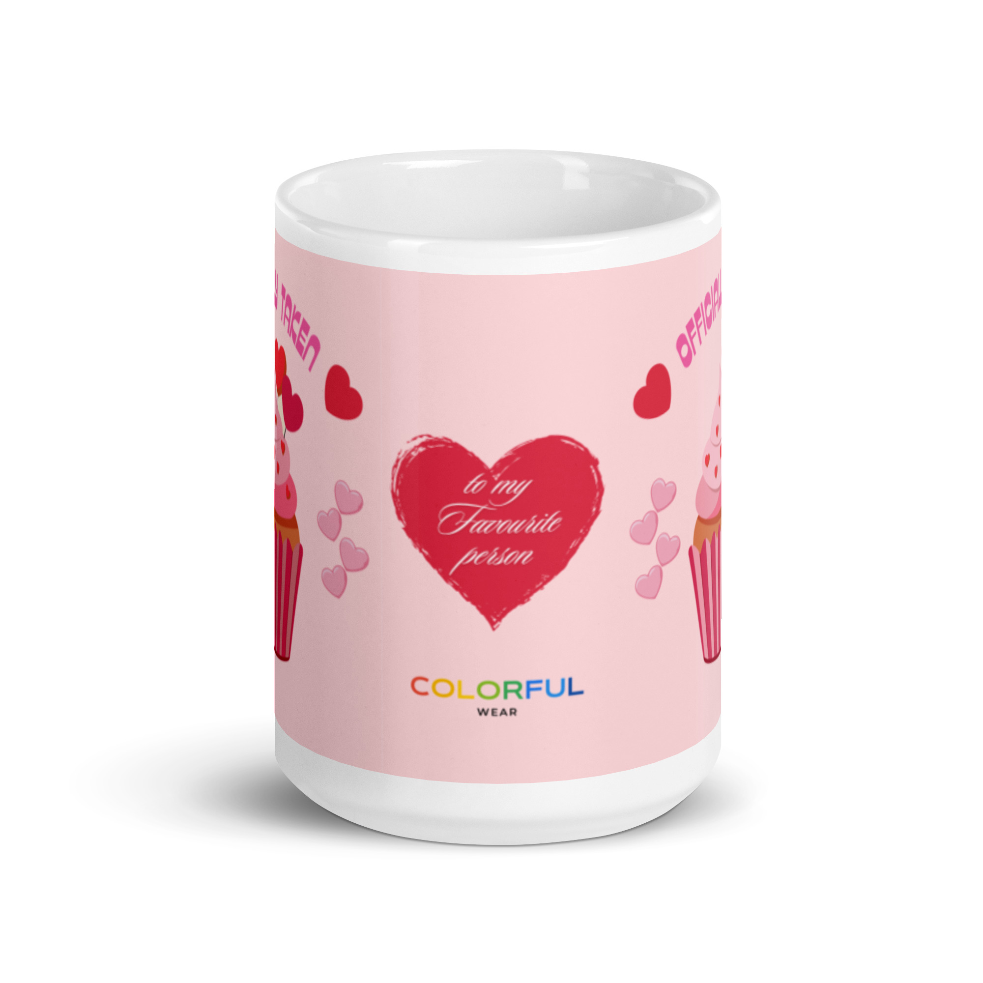 Officially Taken Ceramic Mug (15 oz) | Colorful Wear