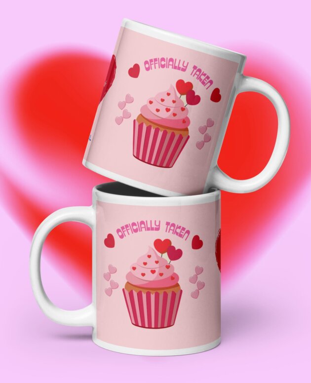 Officially Taken Ceramic Mug (20 oz) | Colorful Wear